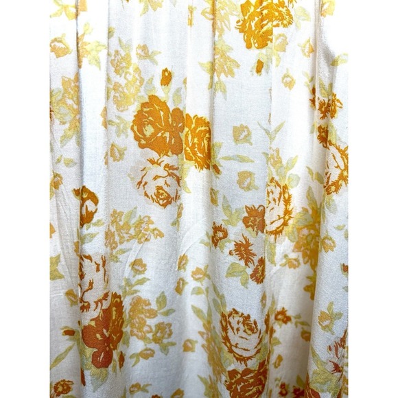 Free People Loretta Floral Tunic Top Cottagecore Oversized Boho Fairy Size M - Picture 11 of 12